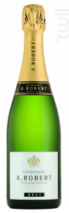 Brut classique - Champagne A. Robert - Non millésimé - Effervescent