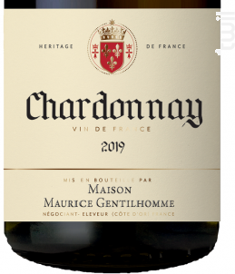 Maurice Gentilhomme Chardonnay - Maison Maurice Gentilhomme - 2019 - Blanc