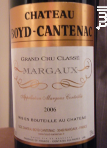 Château Boyd Cantenac - Château Boyd Cantenac & Château Pouget - 1990 - Rouge