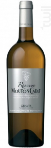 Mouton Cadet Réserve Graves - Baron Philippe De Rothschild - 2018 - Blanc