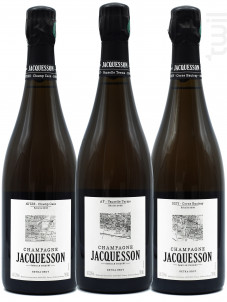 Coffret Jacquesson Lieux Dits - Champagne Jacquesson - 2008 - Effervescent