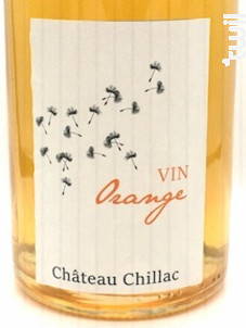 Vin orange du Château Chillac - Château Chillac - 2020 - Blanc