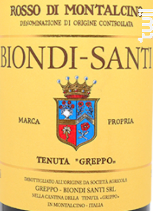 Biondi Santi - Jacopo Biondi Santi - 2017 - Rouge