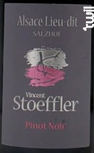 Pinot Noir Salzhof Nature - Domaine Vincent Stoeffler - 2017 - Rouge