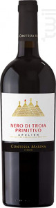 Nero Di Troia Primitivo - Contessa Marina - Non millésimé - Rouge