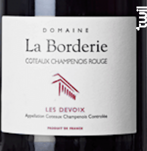 Les Devoix - Champagne La Borderie - 2014 - Rouge