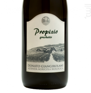 Prodizio Grechetto - Donato Giangirolami - 2017 - Blanc