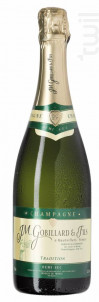 Champagne Tradition Demi-Sec - Champagne Gobillard & Fils - Non millésimé - Effervescent