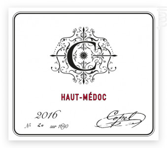 Haut Médoc - Copel Wines - 2016 - Rouge