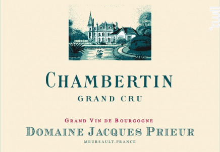Chambertin Grand Cru - Domaine Jacques Prieur - 2018 - Rouge