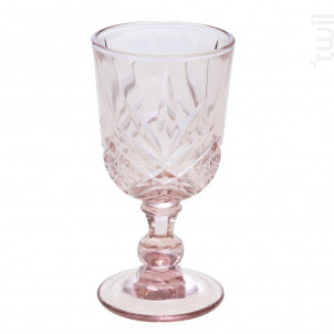 Boîte De 6 Verres À Pied Rose - Amadeus -  - 