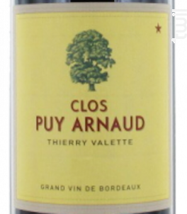 Clos Puy Arnaud - Clos Puy Arnaud - 2016 - Rouge
