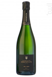 Les 7 Crus Blanc de Blancs Brut - Champagne Agrapart et Fils - Non millésimé - Effervescent
