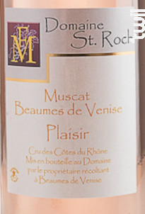 Plaisir - Domaine Saint Roch - Non millésimé - Rosé