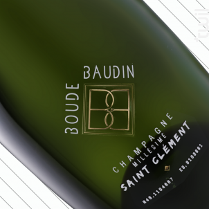Cuvée Saint Clément - Champagne Boude-Baudin - 2013 - Effervescent