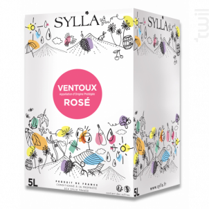 AOP VENTOUX ROSÉ BIB - Les Vins de Sylla - Non millésimé - Rosé