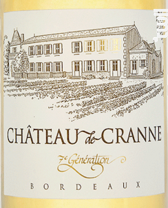 Château de Cranne - 7ème Génération - Château de Cranne - 2009 - Blanc
