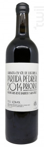 Partida Pedrer - René Barbier - 2014 - Rouge