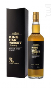 Whisky Kavalan King Car - Kavalan - Non millésimé - 