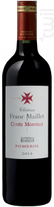 Cuvée Montille - Château Franc Maillet - 2018 - Rouge