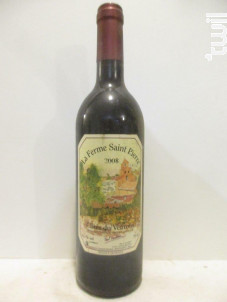 Ferme Saint Pierre - Ferme Saint Pierre - 2008 - Rouge