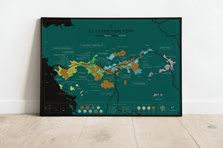 Carte Des Vins À Gratter - Loire - 1020 Dégustations -  - 