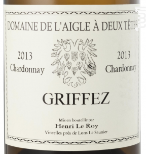 Griffez - Domaine de l'Aigle à deux Têtes - 2020 - Blanc
