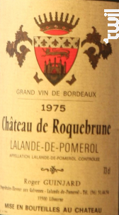 Château de Roquebrune - Château de Roquebrune - 1975 - Rouge