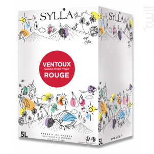 AOP VENTOUX ROUGE BIB - Les Vins de Sylla - Non millésimé - Rouge
