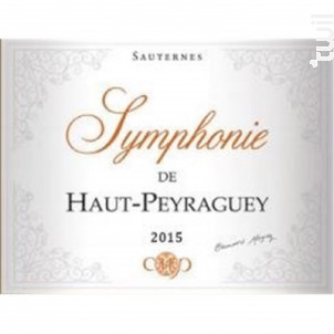 Symphonie De Haut Peyraguey - Clos Haut-Peyraguey - 2018 - Blanc