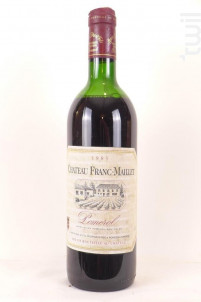 Chateau Franc Maillet - Château Franc Maillet - 1985 - Rouge