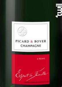 Esprit de Famille - Champagne Picard et Boyer - Non millésimé - Effervescent