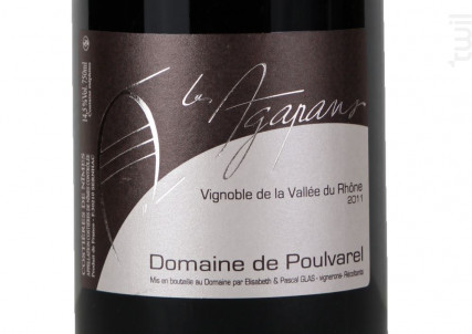 Les Agapans – Rouge - Domaine de Poulvarel - 2017 - Rouge