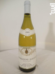 Bourgogne Aligoté - Domaine Gilles Jayer - 1989 - Blanc