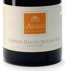 Corton Hautes Mourottes Grand Cru - Domaine d'Ardhuy - 2016 - Rouge