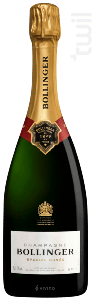 Brut Spéciale Cuvée - Champagne Bollinger - Non millésimé - Effervescent