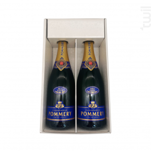 Coffret Cadeau - 2 Brut - Champagne Pommery - Non millésimé - Effervescent