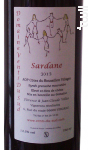 Sardane - Domaine Vents du Sud - 2021 - Rouge