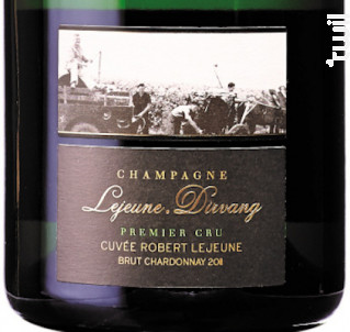 Robert Lejeune Brut Chardonnay Premier cru - Champagne Lejeune-Dirvang - 2013 - Effervescent