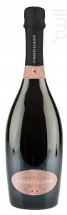 Brut Rosé - Champagne Charles Legend - Non millésimé - Effervescent