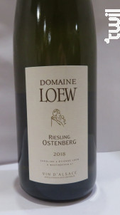 Riesling Ostenberg - Domaine Loew - 2019 - Blanc