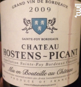 Château Hostens - Picant - Château Hostens-Picant - 2009 - Rouge