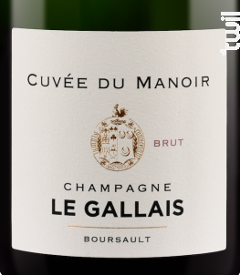 Cuvée du Manoir - Champagne Le Gallais - Non millésimé - Effervescent