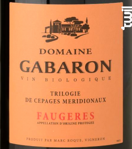 Domaine Gabaron - Château Cicéron - 2018 - Rouge