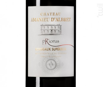 pRiorus - Château Amanieu d'Albret - 2016 - Rouge