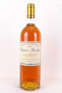 photos du vin Château Broustet