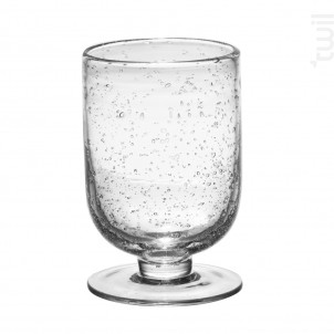 Verrre À Pied Gordes Bullé Transparent lot De 6 - table passion -  - 