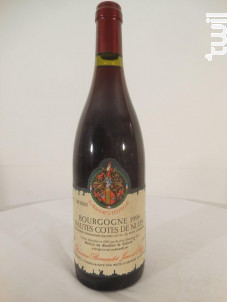 Tastevinage Bourgogne-Hautes-Côtes-de-Nuits - Domaine Bonnardot - 1998 - Rouge