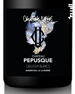 Les Cailloux blancs - Château Pepusque - 2019 - Rouge