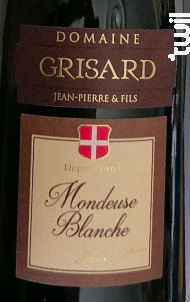 Mondeuse Blanche - Cuvée Prestige - Domaine Grisard Jean-Pierre et fils - 2016 - Blanc
